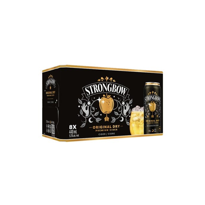 Strongbow Color Strongbow Dry Cider 8 x 440 mL
