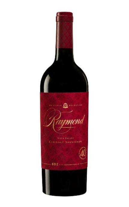Napa valley red top wine list