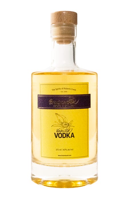 Bruinwood Estate Distillery Vanilla Vodka 375ml