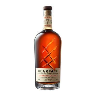 Bearface Distillery 7 Year Old Triple Oaked Canadian Whisky 750 mL