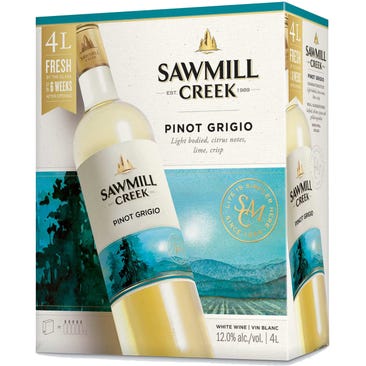 Sawmill Creek  Pinot Grigio 4 L Box