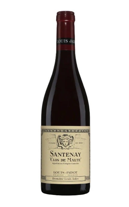 Louis Jadot Santenay Clos De Malte Pinot Noir Cote De Beaune 750 mL