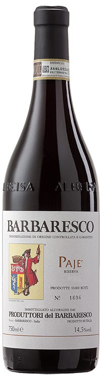 Produttori del Barbaresco Paje Nebbiolo