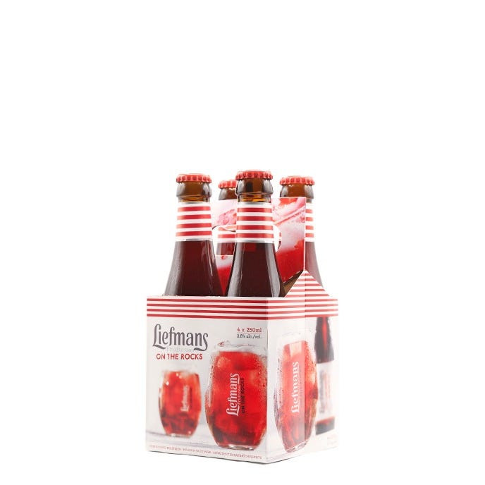 Lieftmans Liefmans Fruitesse On the Rocks 4 x 250 mL