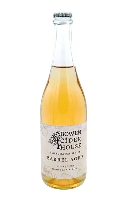 Bowen Cider House Small Batch Series Barrel Aged 750 mL
