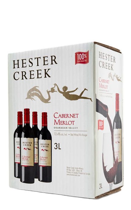 3 litre store boxes of wine
