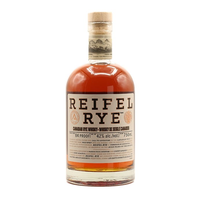 Eifel Rye Alberta Reifel Rye Whiskey 750 mL