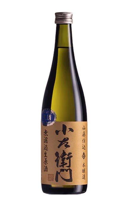 Kozaemon Yamahai Muroka Genshu Honjozo 720 mL
