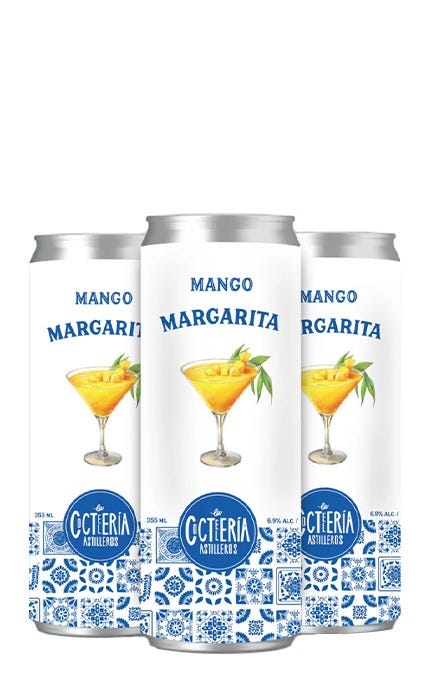 La Cerveceria Astilleros Mango Margarita 4 x 355 mL