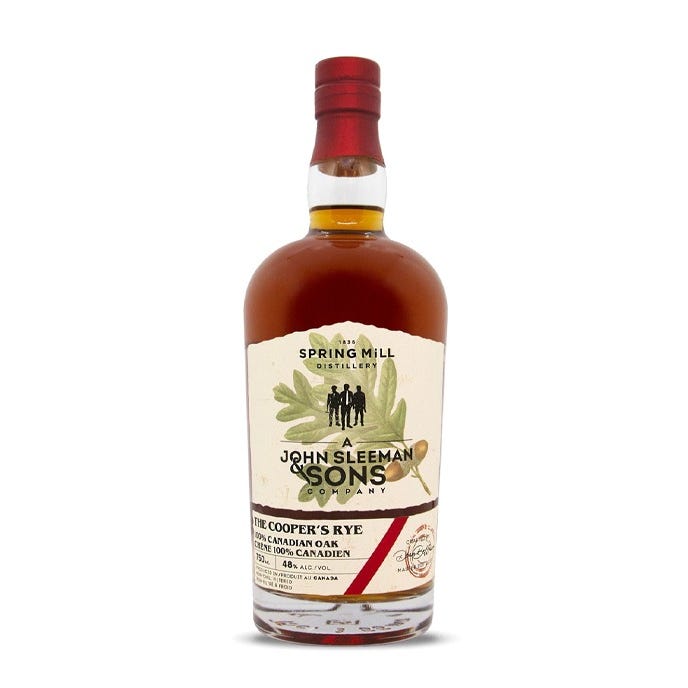 Spring Mill Rye Spring Mill Distillery Sleeman & Sons Co. Rye Whisky 750 mL