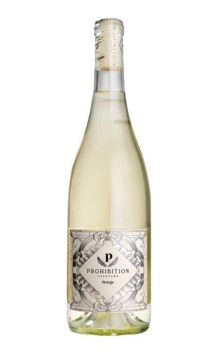 Prohibition Vineyard Ortega 750 mL