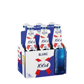 Kronenbourg 1664 Blanc Wheat Beer 6pk
