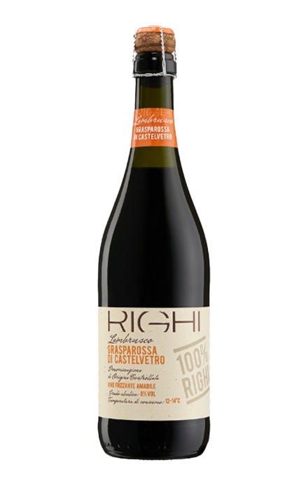 Righi Lambrusco Grasparossa di Castelvetro