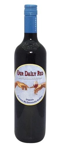 Sulfate clearance free wine