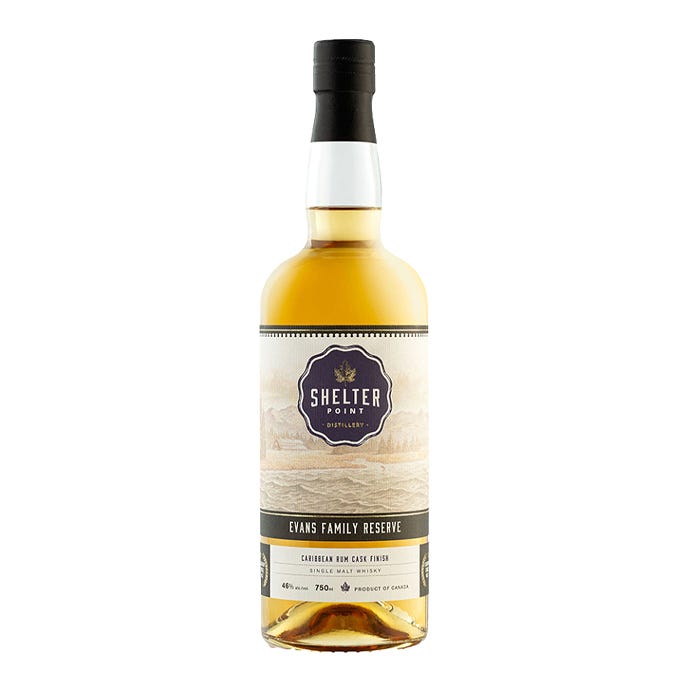 Shell Point Distillery Shelter Point Distillery Evans Family Reserve Rum Cask Single Malt ...
