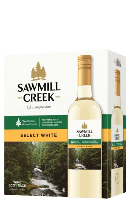 Sawmill Creek Barrel Select Dry White 4 litre