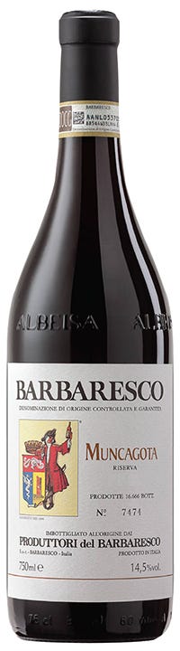 Produttori del Barbaresco Moncagota Nebbiolo 750 mL