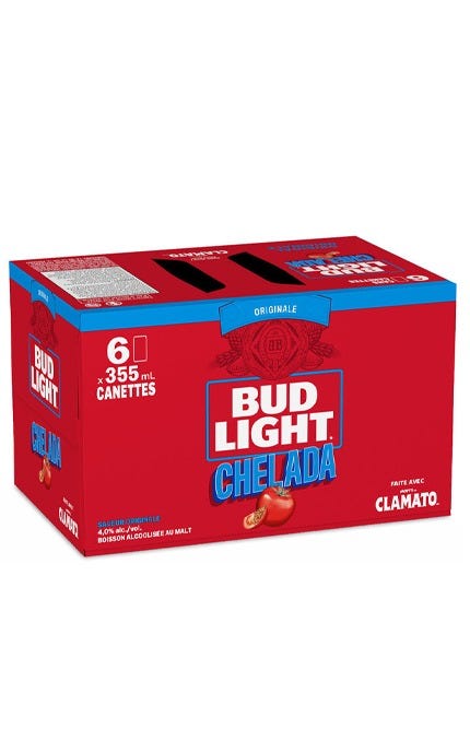 Bud Light Chelada 6 x 355 mL