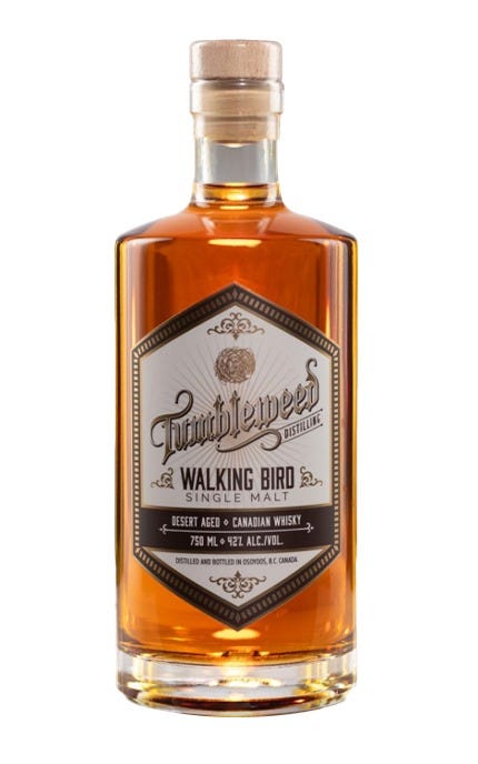 Tumbleweed Distilling Walking Bird Single Malt Whisky
