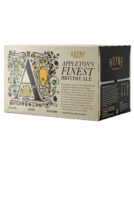 Hoyne Brewing Co. Appleton's Finest British Ale 6pk