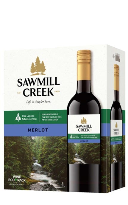 Sawmill Creek Merlot 4L
