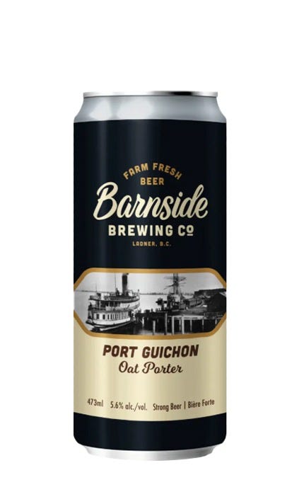 Barnside Brewing Port Guichon Oat Porter 473 mL
