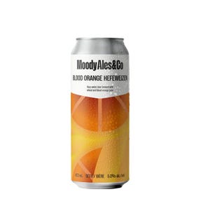 Moody Ales & Co Blood Orange Hefeweizen 473 mL