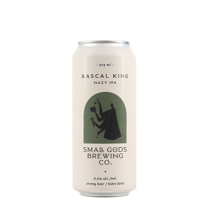 King Raskel Small Gods Brewing Rascal King Hazy IPA 473 mL