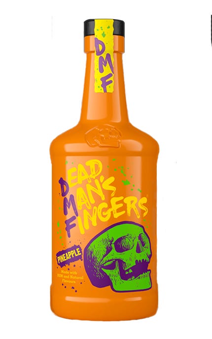 Dead Man's Fingers Pineapple Rum 750 mL
