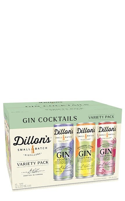 Dillons Gin Variety Pack 12x355mL