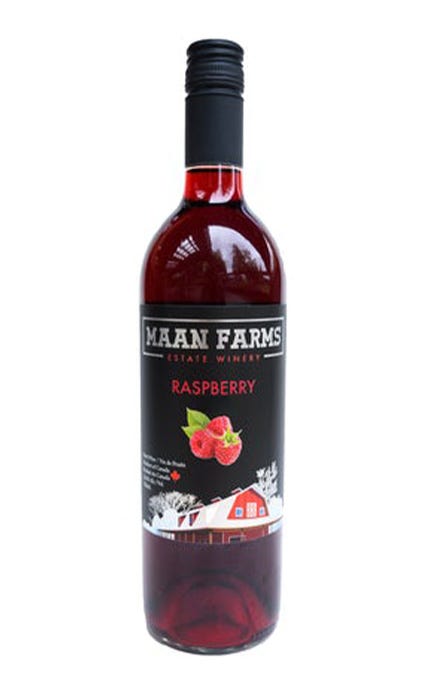 Maan Farms Raspberry Wine 750 mL