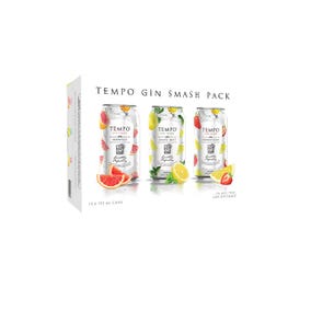G&W Distilling Inc. Tempo Gin Smash Mix Pack 12 x 355 mL