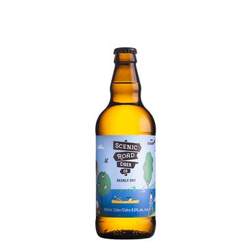 Scenic Road Cider Co. Nearly Dry Cider 500 mL