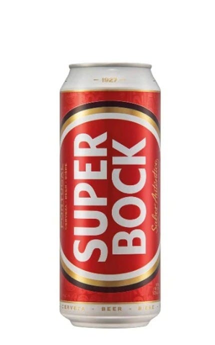 Super Bock Portuguese Lager 500 mL