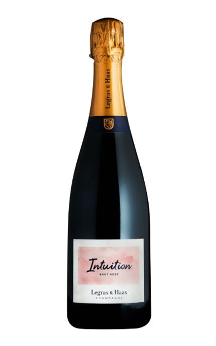 Legras & Haas Intuition Brut Rose Champagne 750 mL