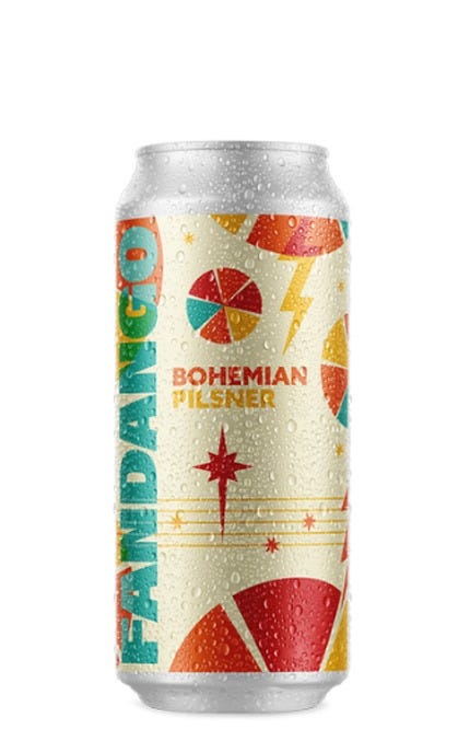 Main Street Brewing Fandango Bohemian Pilsner 473 mL