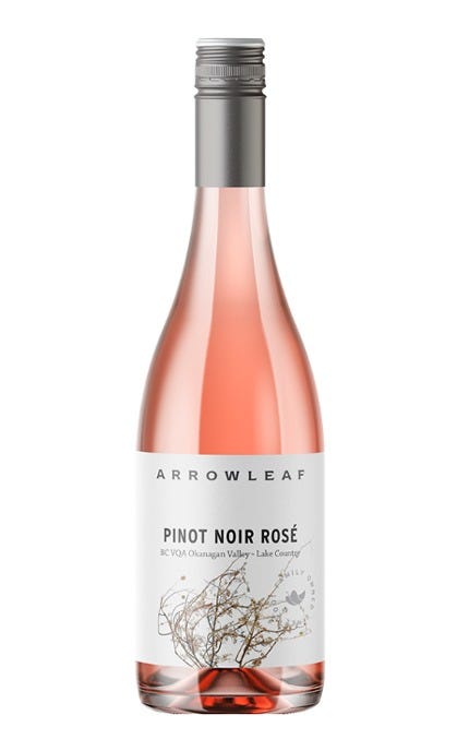 Arrowleaf Cellars Pinot Noir Rose 750 mL