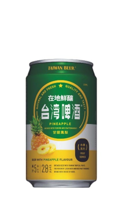 Taiwan Beer Pineapple Radler 330 mL