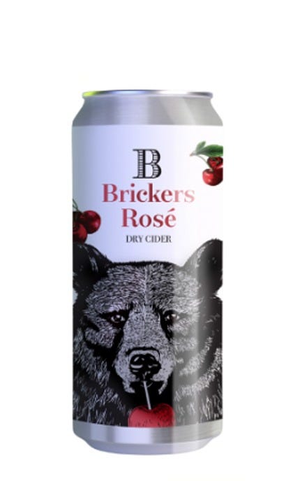The Bricker Cider Co. Rosé 473 mL
