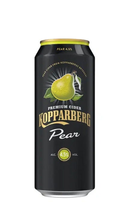 Kopparberg Premium Pear Cider 500 mL