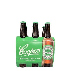 Coopers Pale Ale 6 x 375 mL