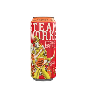 Steamworks Brewing Co. Heroica Red Ale 473 mL