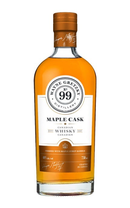Wayne Gretzky Distillery No99 Maple Cask Whisky