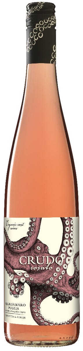 Puglia Negromaro Rosado Crudo Organic Rosado 750 mL