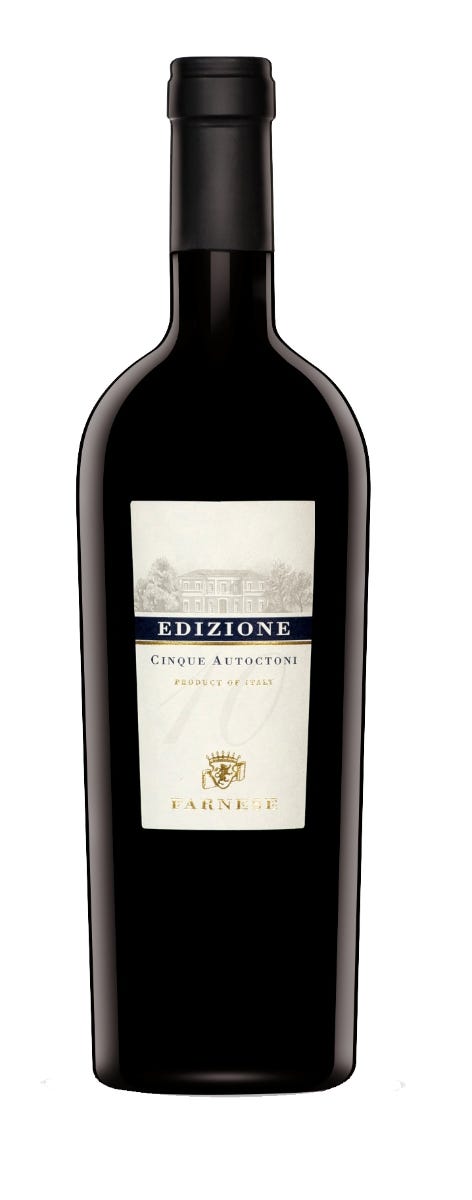 Farnese Edizione Cinque Autoctoni Red Blend 750 mL