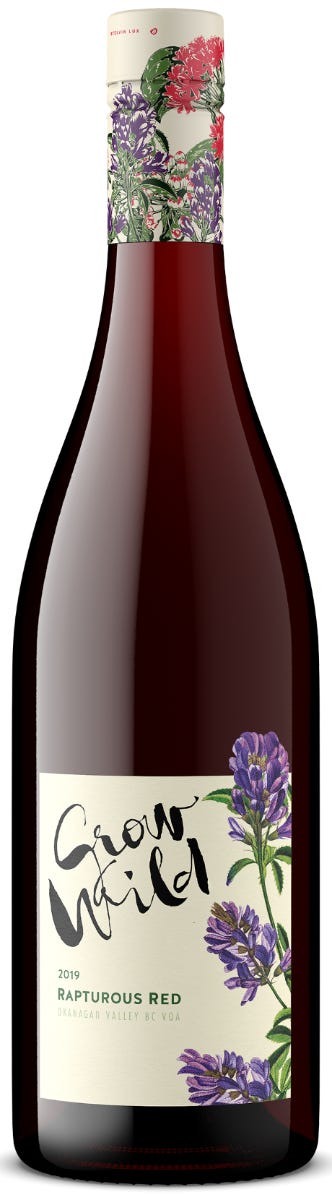 Grow Wild Rapturous Red Blend 750 mL