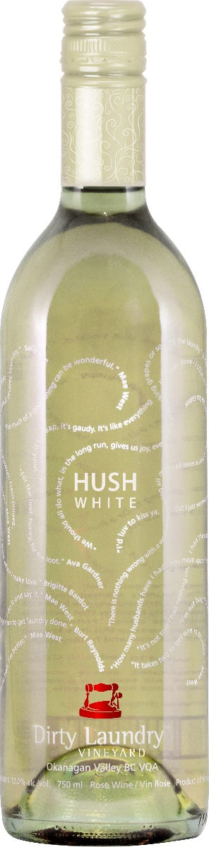 Dirty Laundry Vineyard Hush  White Blend 750 mL