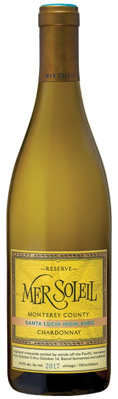 mer soleil barrel fermented chardonnay