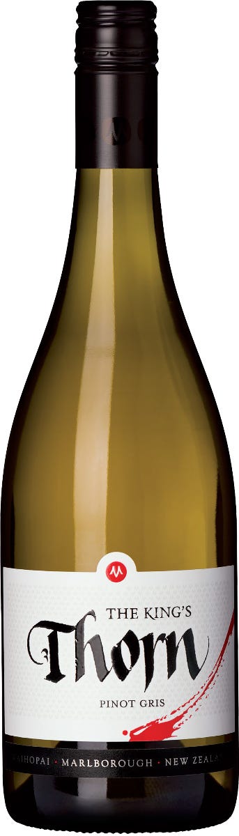 Marisco Vineyards The Kings Thorn  Pinot Gris 750 mL