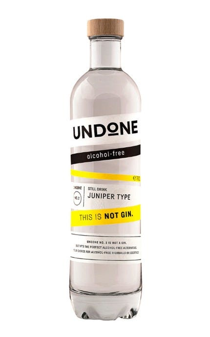 Undone Not Gin Non Alcoholic 750 mL